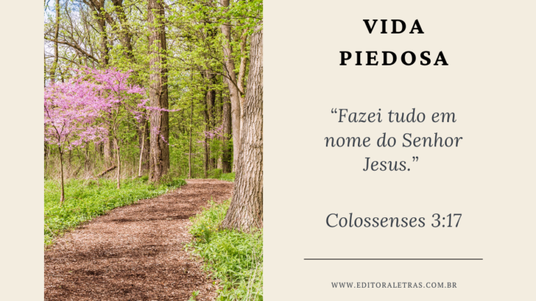 Vida Piedosa - Editora Letras