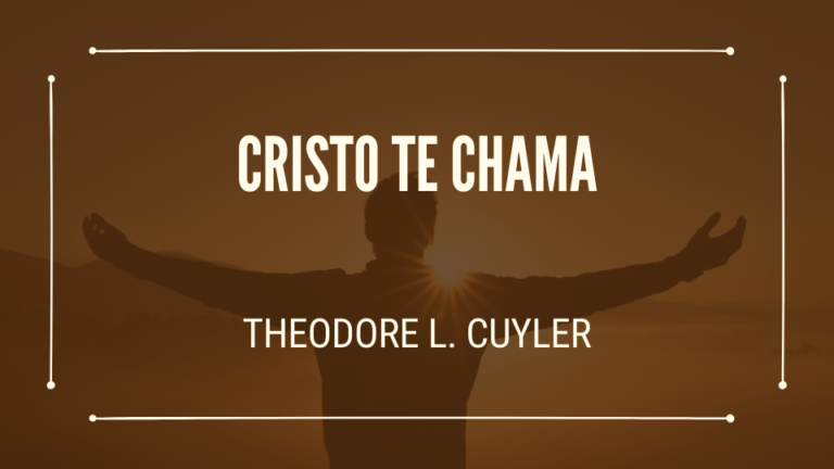 Artigo Cristo te chama - Editora Letras